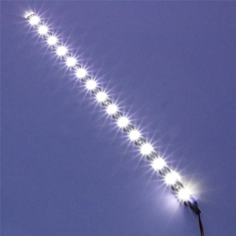 Белая 30 см 15 SMD 3528 Светодиодная лента гибсветильник лампа постоянного тока