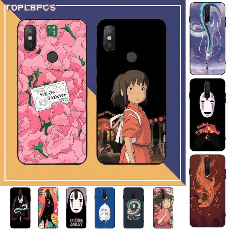 Мягкий чехол для телефона TOPLBPCS с героями мультфильмов Studio Ghibli унесенным в
