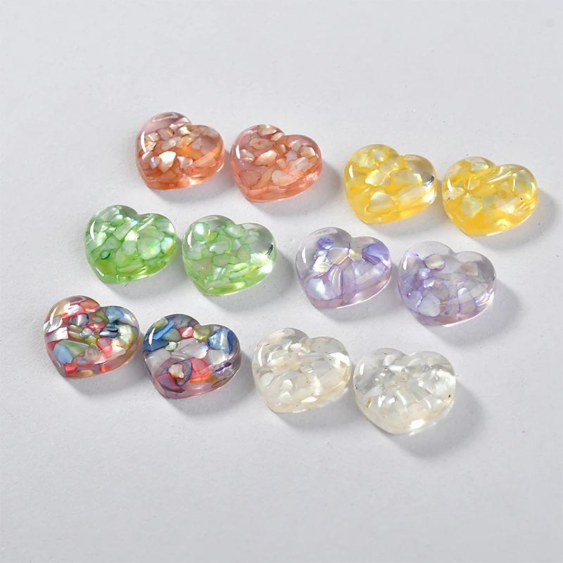 4 шт. серьги гвоздики из эпоксидной смолы|Ювелирная фурнитура и компоненты| |