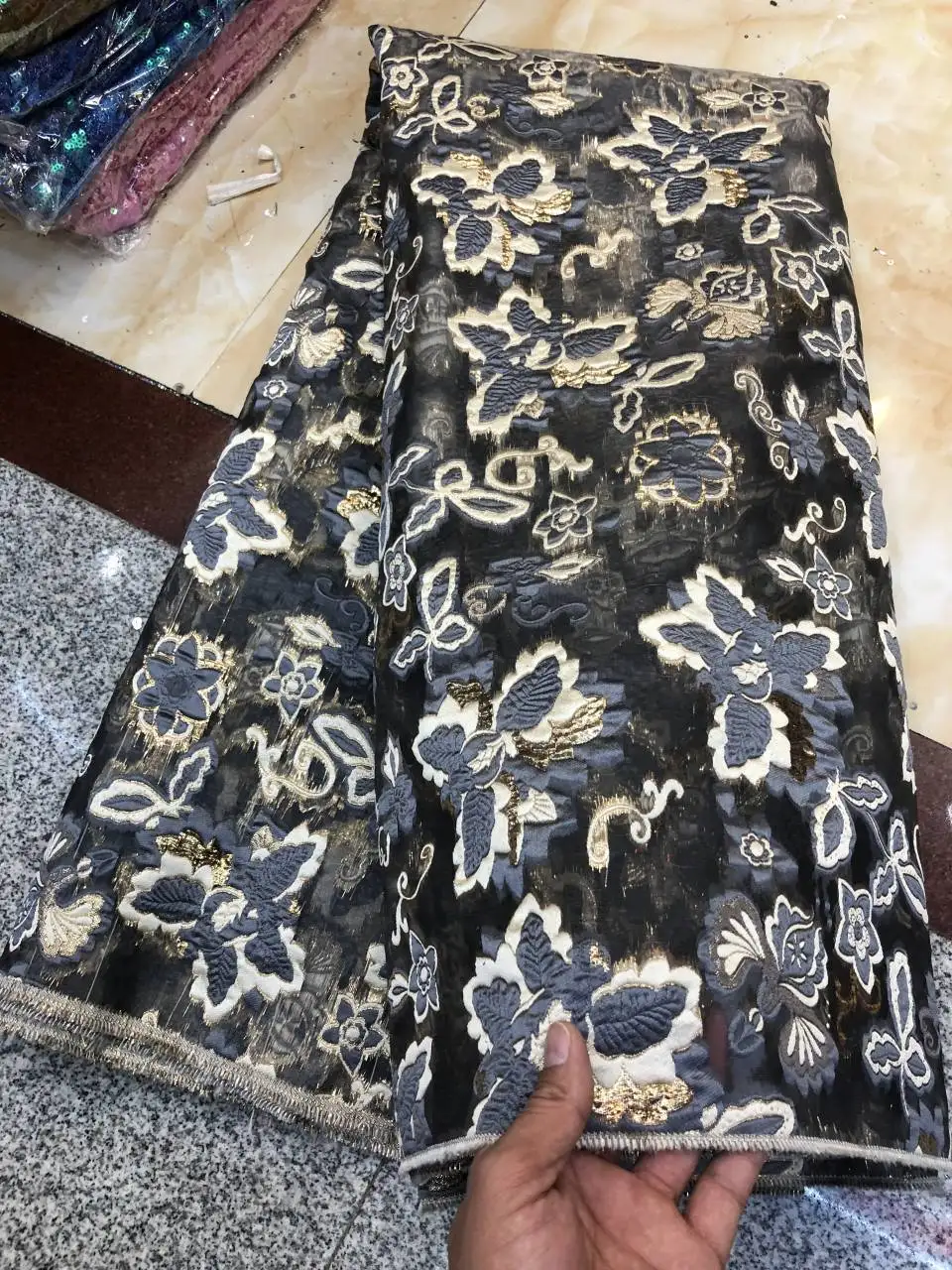 Французская сетчатая кружевная ткань 2019 африканский тюль высокого качества