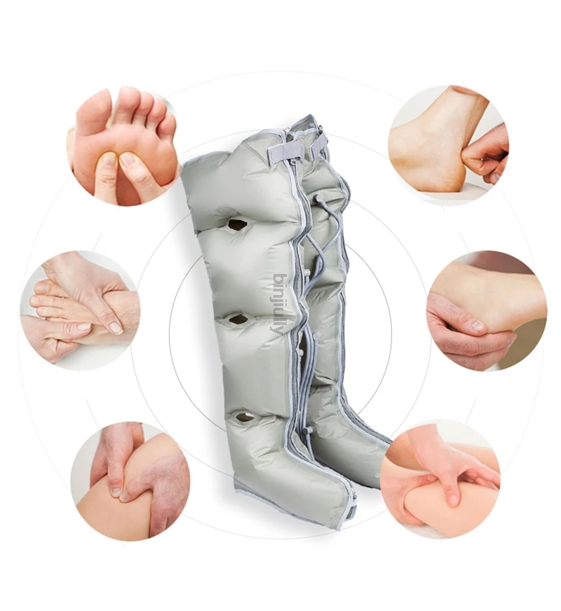 Массажер Электрический для ног пневматический аппарат массажа при давлении