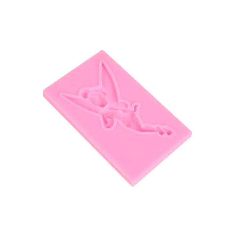 Винтажная силиконовая маленькая фея в форме для кексов помадки формы торта