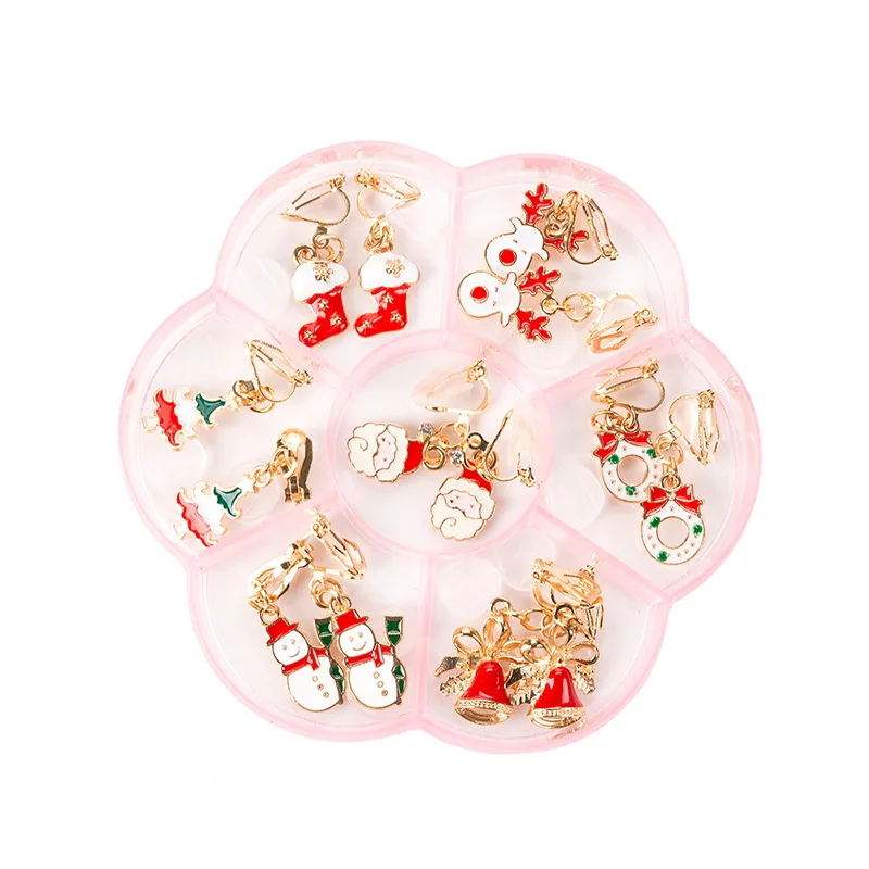 

36 1-box cartoon children's rings lovely beautiful alloy mixed color rings