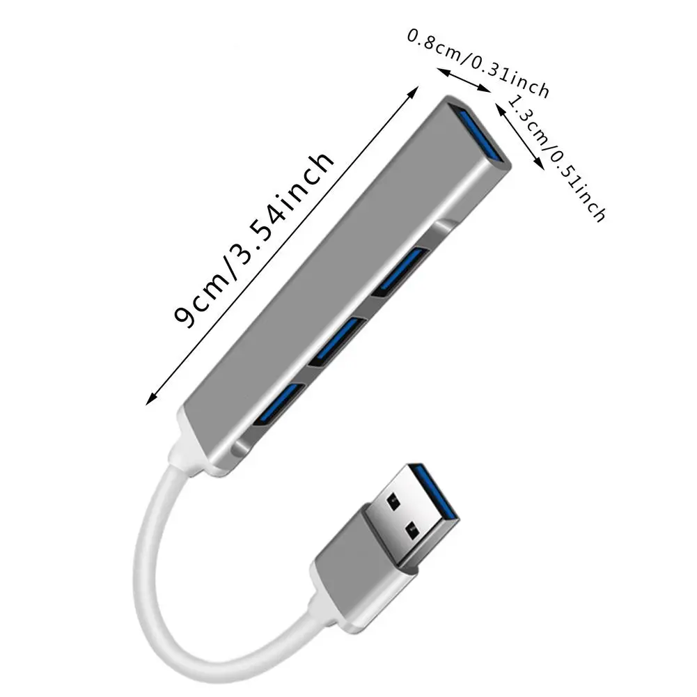 4 в 1 портативный мини-концентратор USB 3 0 | Компьютеры и офис