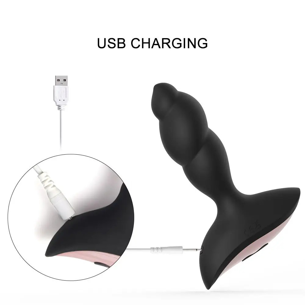 Беспроводной пульт дистанционного управления 10 скоростей Анальная пробка