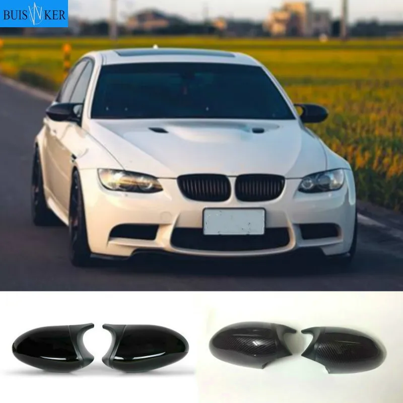 Накладка на боковое зеркало заднего вида для BMW E90 E91 2005-2007 E92 E93 2006-2009 M3 Style E80 E81 E87