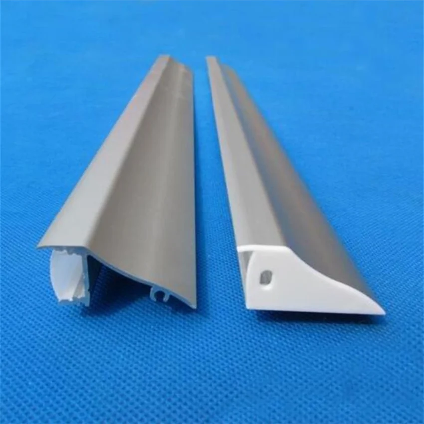

Free shipping 2m/pcs 66m/lot Hot Selling New Version led aluminium profile for 12mm PCB board led bar light hosing