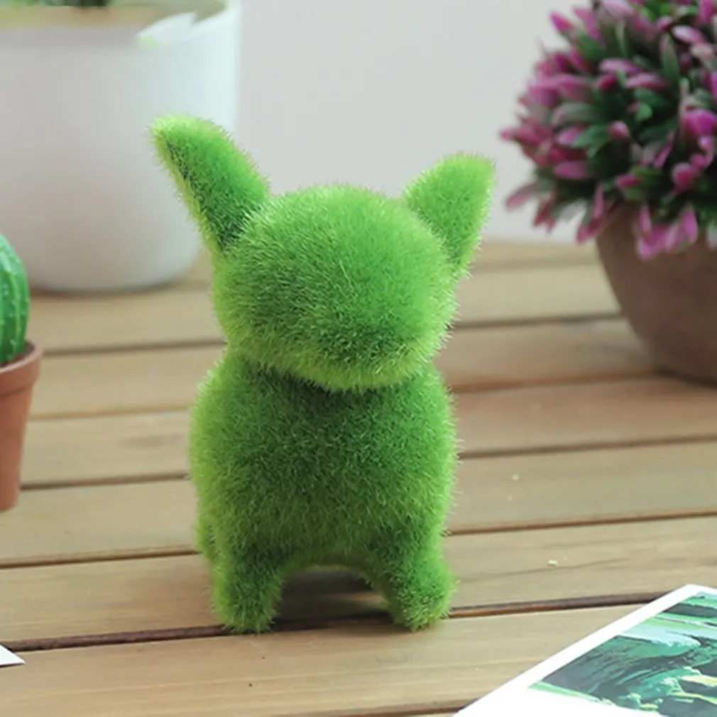 

Easter Home Decoration Gifts DIY Creative Flocking Rabbit Decoration Crafts Creative Rabbit Ornaments