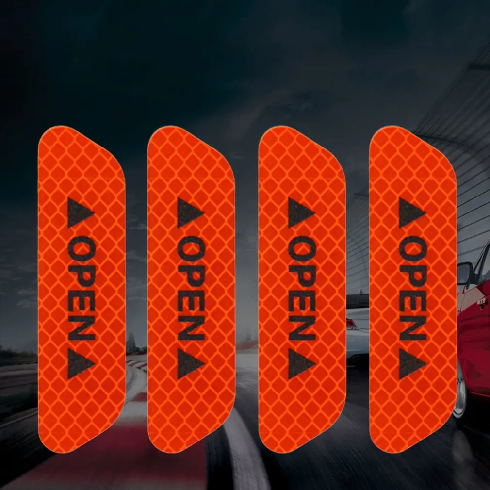 

Safety Reflective Sticker For Car Warning Sticker Open Sticker For Wheel Eyebrows Opening Sticker Diamond Reflective Sticker