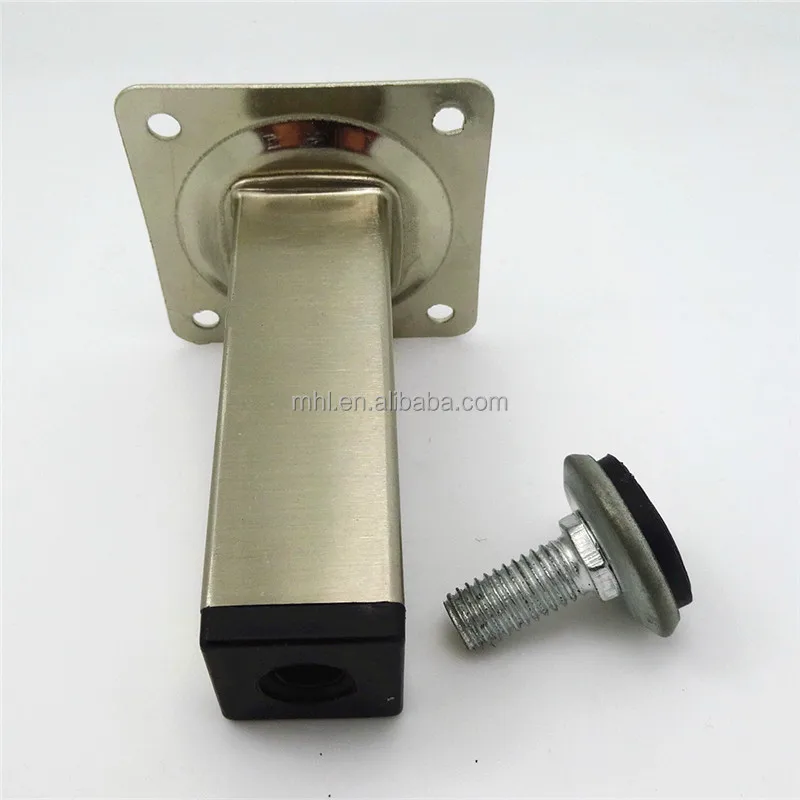 

high quality square iron sofa cabinet leg