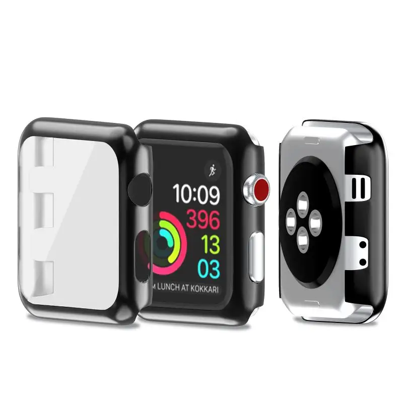 Жесткий Чехол для часов 42 мм Apple watch Series 2 Противоударная рамка Пылезащитная
