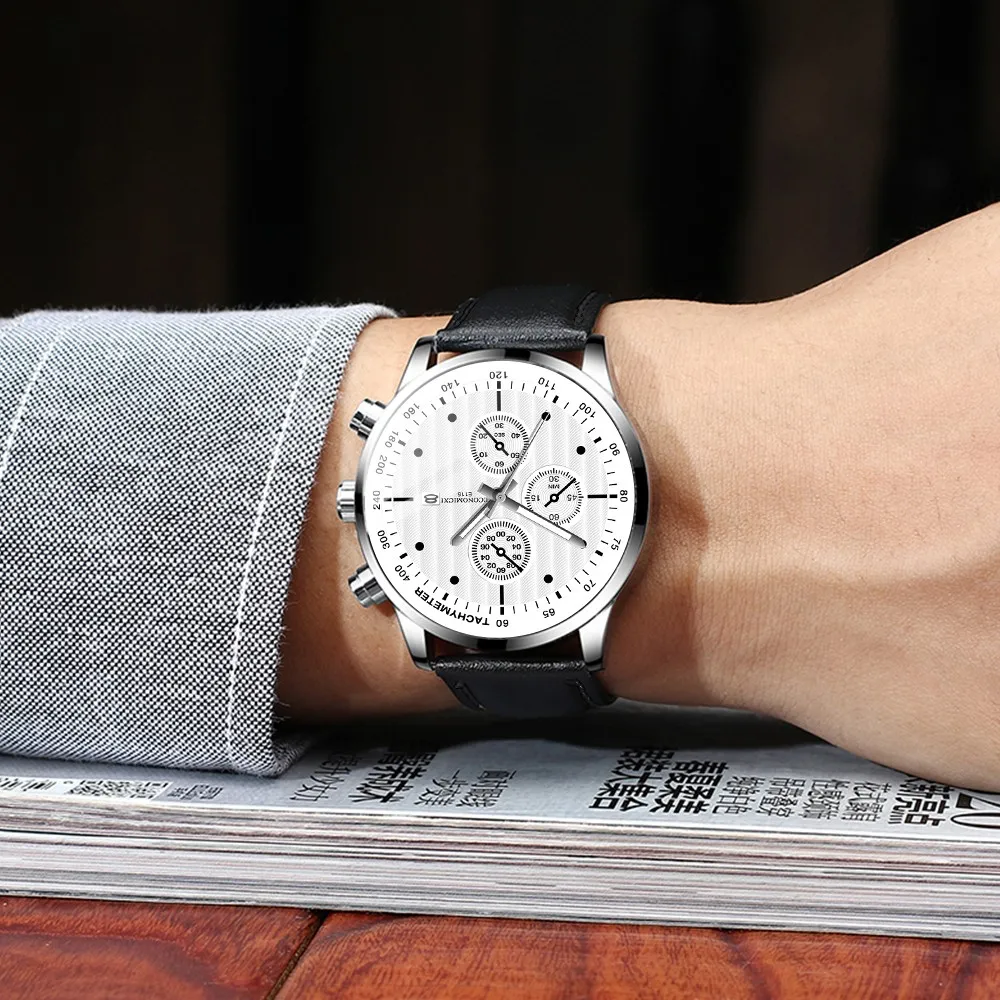 

Fashion Women And Men Watch Simple Black Blue Gold Luxury Hollow Leather Strap Mechanical Male Female Watch Wrist Clock Gift