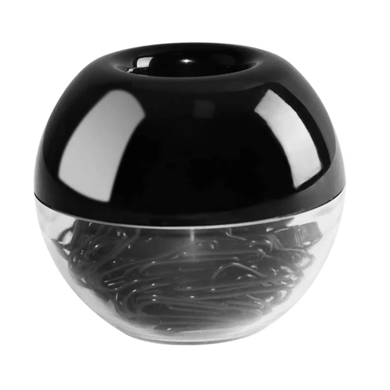 

100 Pcs 28mm Round Magnetic Paper Clips Non Slip Smooth Surface
