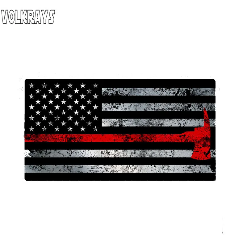 

Volkrays индивидуальные автомобильные наклейки аксессуары пожарные Светоотражающие Водонепроницаемые Чехлы царапины отражающие ПВХ наклейк...