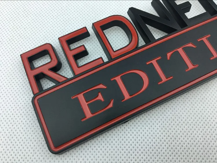 ABS пластиковые REDNECK EDITION автомобильные эмблемы значки-наклейки логотипы |