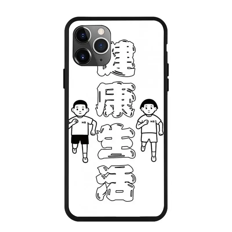 

Simple White People Phone Case For Iphone 6 6s 7 8plus X Xr 11 12 Mini Pro Max Nax Fundas Cover