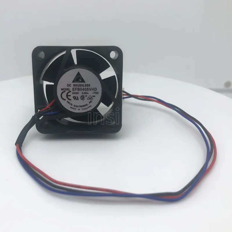 Дельта компьютер вентилятор осевой Инвертор Вентилятор охлаждения EFB0405VHD DC 5V 0.5A