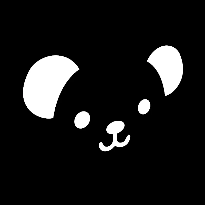 

BROSHOO Free Shipping Car Styling Cute Panda Cartoon Fuel Tank Cap Car Stickers Animal Vinyl Waterproof Car Body Decals 14*8cm