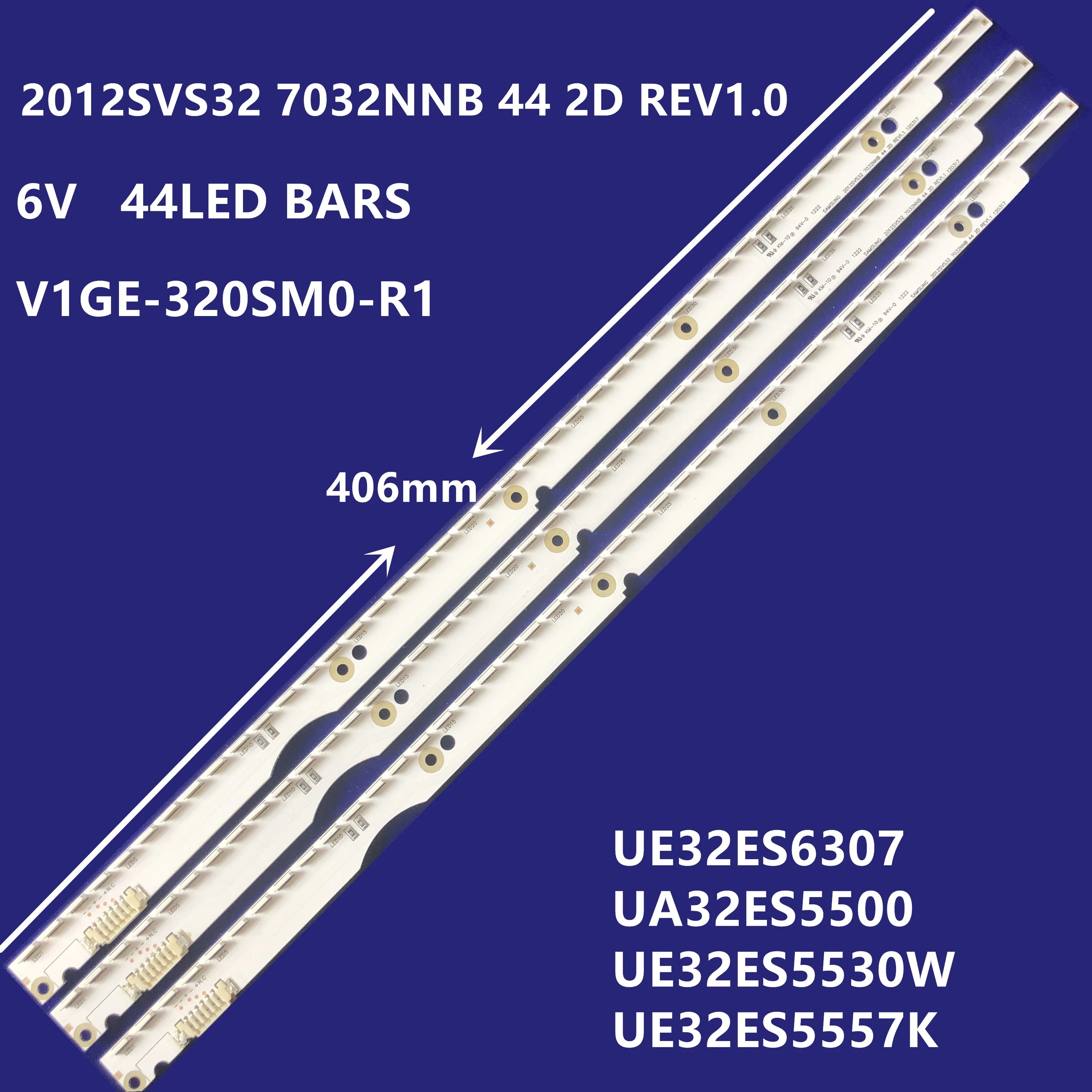 Для 2012SVS32 7032NNB 44 2D SIFIR SAMSUNG 32ES5500 32ES6710 32ES6100 LE320BGA панель LED | Освещение