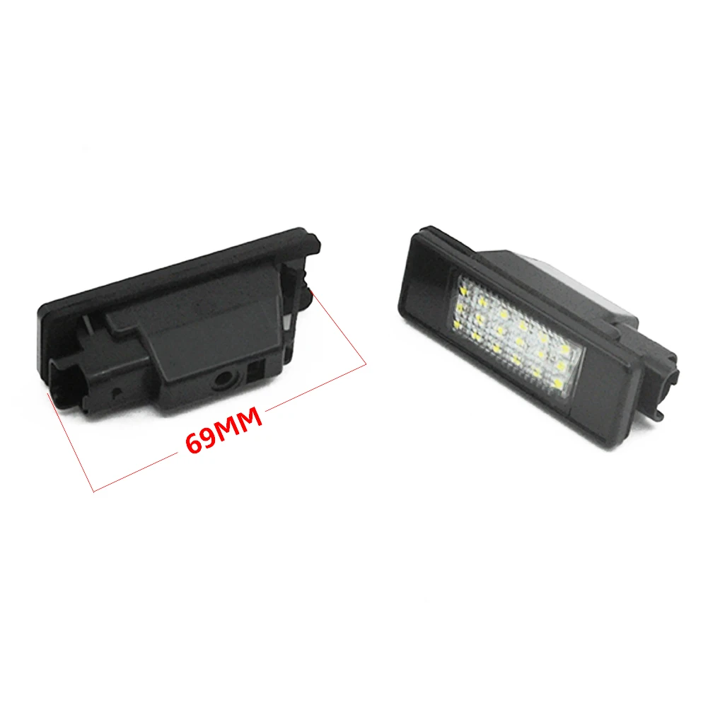 Светодиодный SMD светильник номерного знака для CITROEN C2 3D/C3 5D/C4 3D/C4 5D/C5 4D/C5 5D/C6 4D/C8 4D DS3