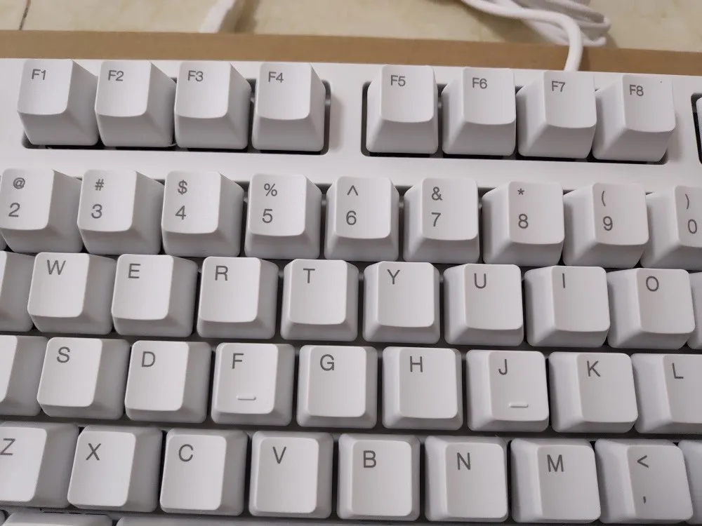 IKBC C87 TKL механическая клавиатура без ключа C87 PBT keycap cherry mx серебристый переключатель коричневая скорость без подсветки игровая клавиатура