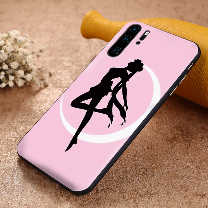 Чехол для телефона Sailor Moon girl Для huawei P20 P10 P9 P8 Lite 2017 Мягкая силиконовая задняя