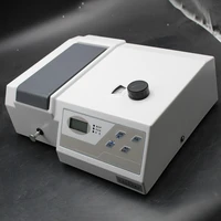 uv visible spectrophotometer precision uv vis photometer 325 1050 nm wavelength analyser cuvette stand 100mm spectrometer 722