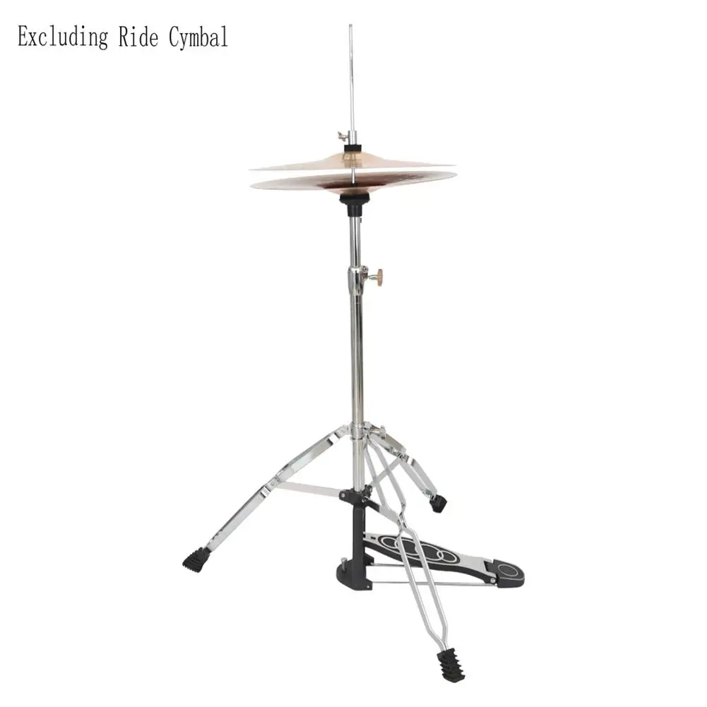 

Professional Pedal Control Style Drum High Hat Cymbal Stand Floor Cymbal Triangle-bracket Stand Drum Set Percussion