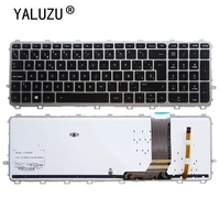 yaluzu spanish laptop keyboard for hp envy 15 j 17 j 15t j 15z j 15 j000 15t j000 15z j000 15 j151sr sp with backlit