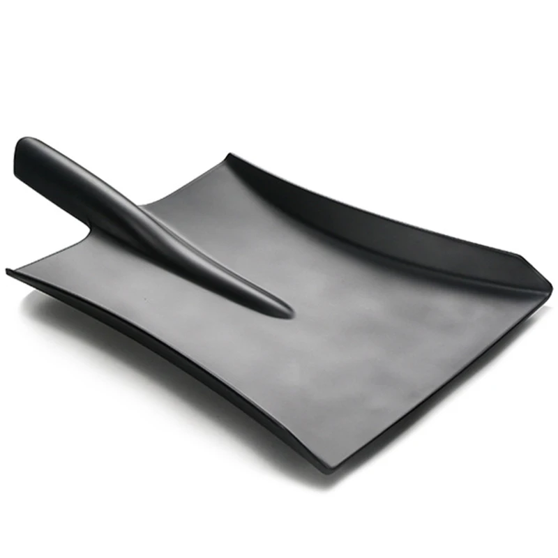 Творческий горячий горшок боковые тарелки Китайский жареный рис Лопата тарелка