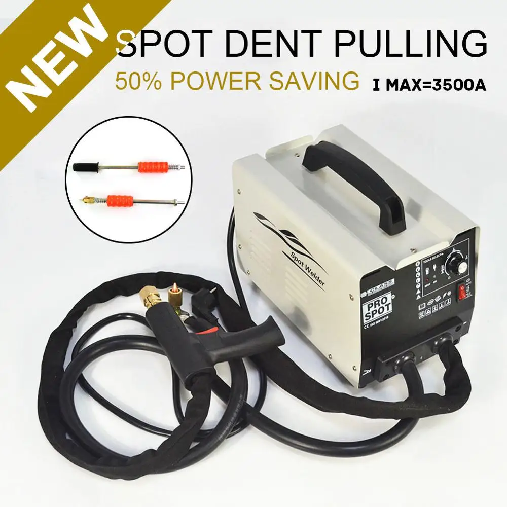 

110V/220V 3500A PRO Vehicle Panel Spot Puller Dent Spotter Multispot Bonnet Door Repair