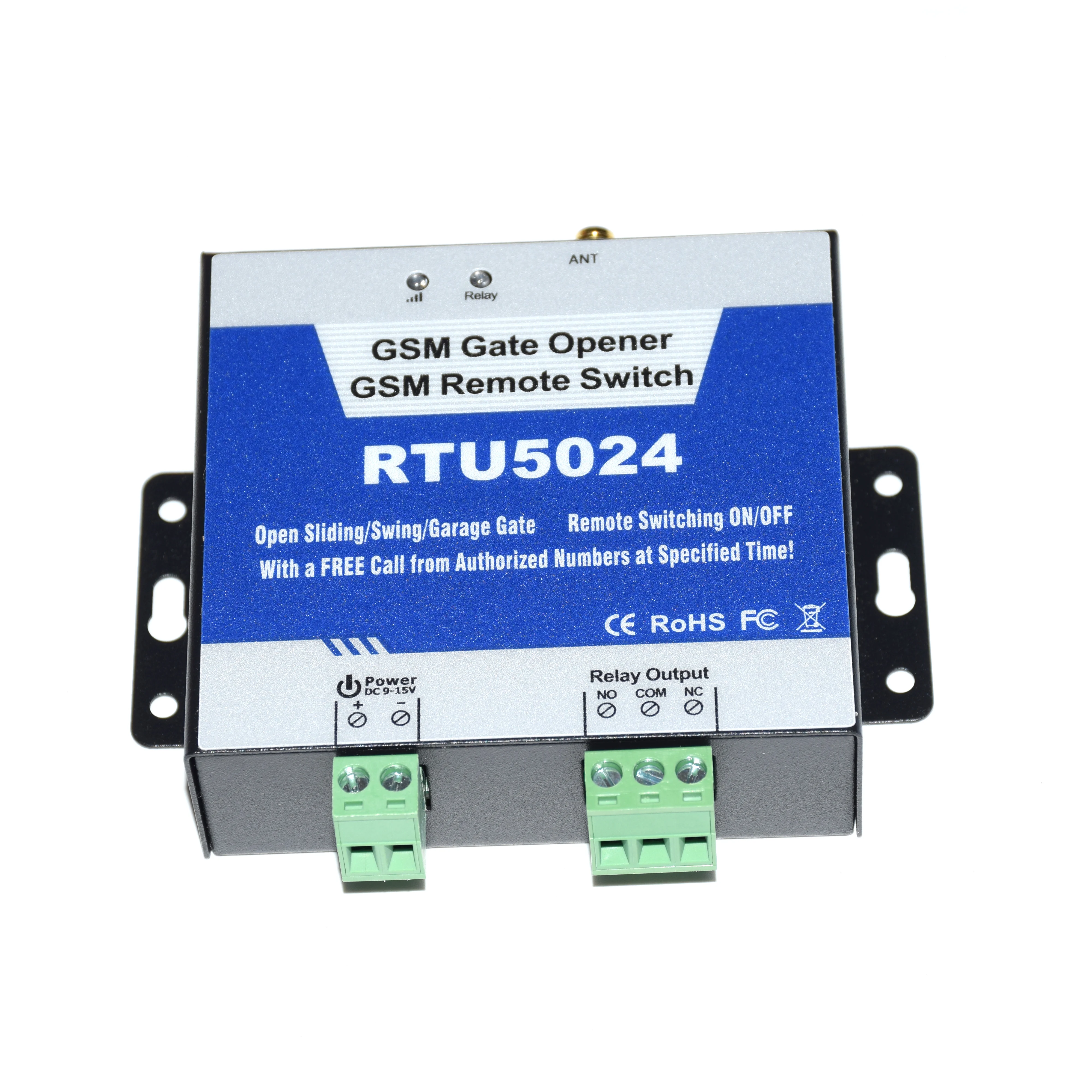 GSM 2G 3g Открыватель ворот GSM Пульт дистанционного управления Вкл/Выкл реле RTU5024 для раздвижных качающихся гаражных ворот открывания двери