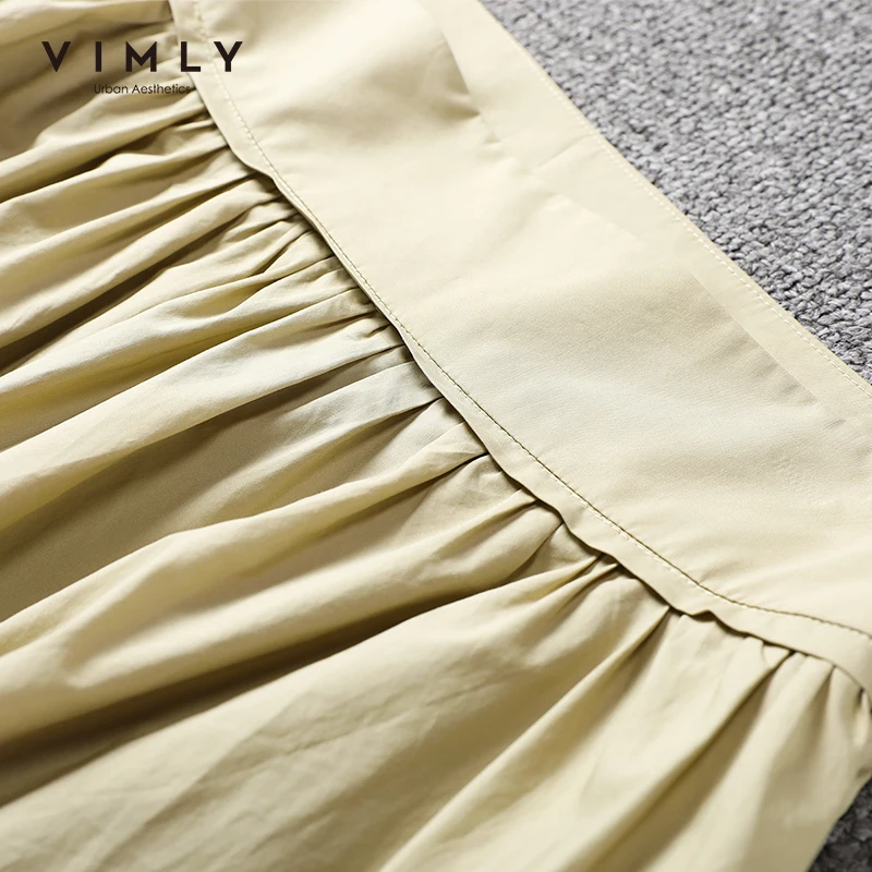 Юбка VIMLY Женская длинная на молнии элегантная офисная юбка с завышенной талией