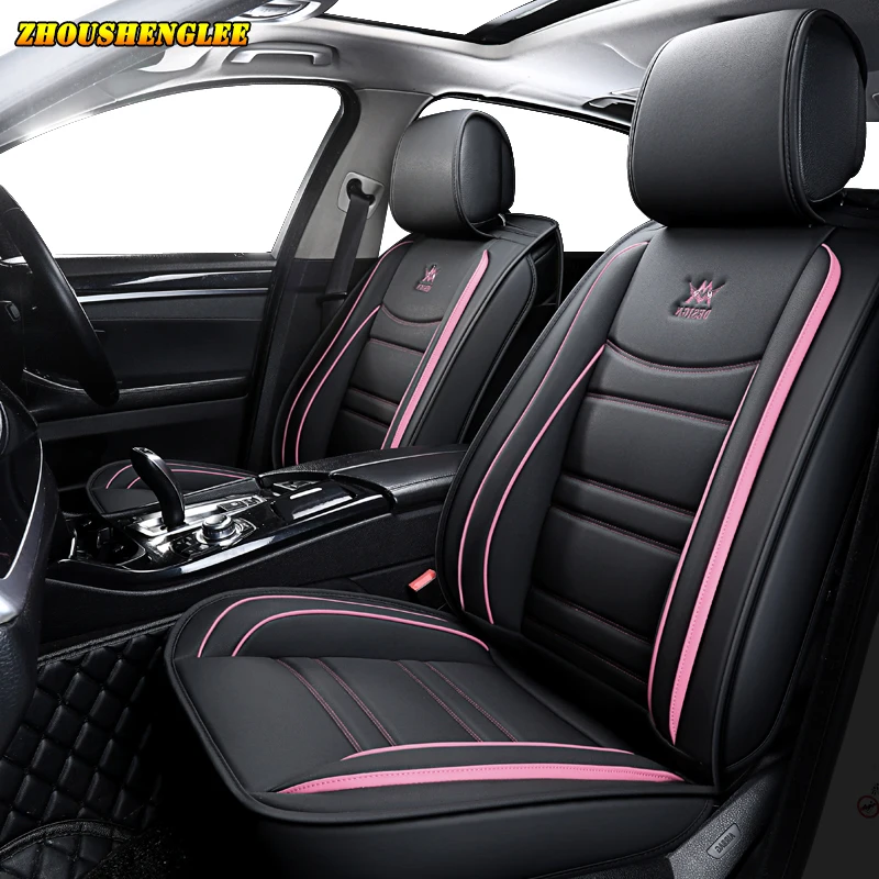 NEW Luxury leather car seat cover For lexus rx 200 rx470 rx 570 peugeot rifter volvo v70 c30 mitsubishi grandis car set covers images - 6