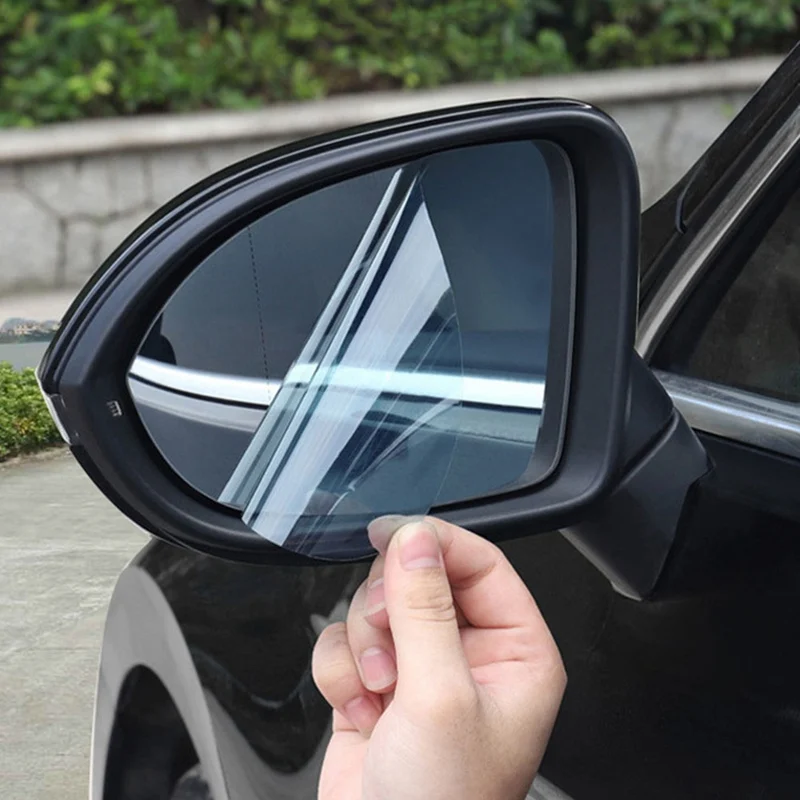 

Car Rearview Side Mirror Anti Rain Fog Waterproof Film Window HD Clear Rainproof Protection Films Auto Accessories 2 Pcs/Set