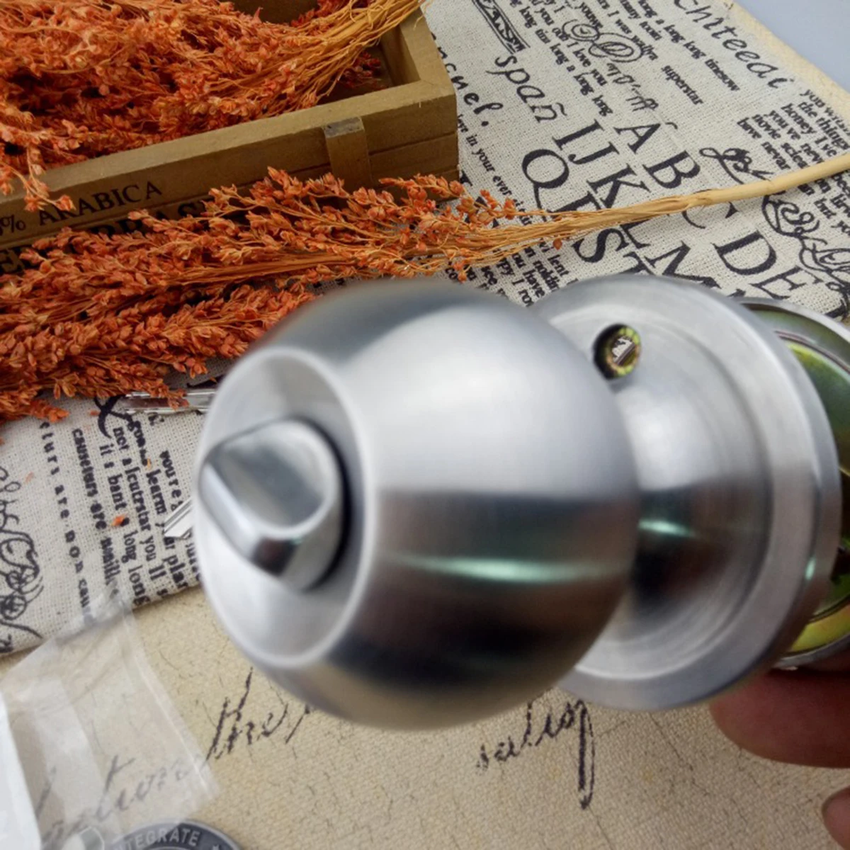 Набор круглых шариковых ручек для двери из нержавеющей стали ручка замок с 3