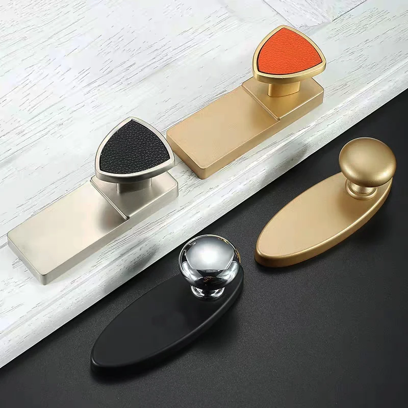 WV Brass Gold Wall Hook Kitchen Cabinet Door Towel Leather Handle Furniture Drawer Knobs Clothes Hooks Robe | Обустройство дома