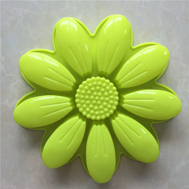 

9 points sun flower Silicone cake mould Baking tray