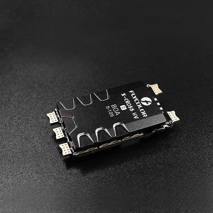 Flycolor X Cross HV2 80A Blheli_32 5 12S DSHOT1200 бесщеточный ESC для DIY FPV Racer Drone RC модели игрушек