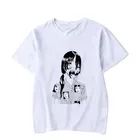 Футболка женская с принтом Junji Ito, топ с японским аниме в стиле Харадзюку, модная Повседневная рубашка с коротким рукавом, одежда на лето