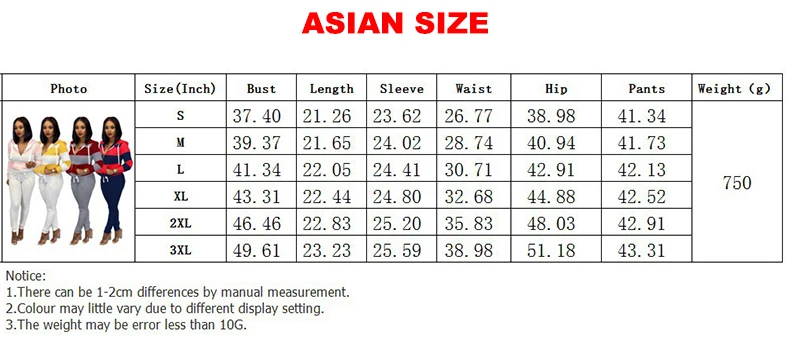 

Autumn Winter Print Jacket Tracksuit Woman Set Sweatshirts Long Sleeve Zipper Stripe Patchwork Hoodie+Pants Female Outfits