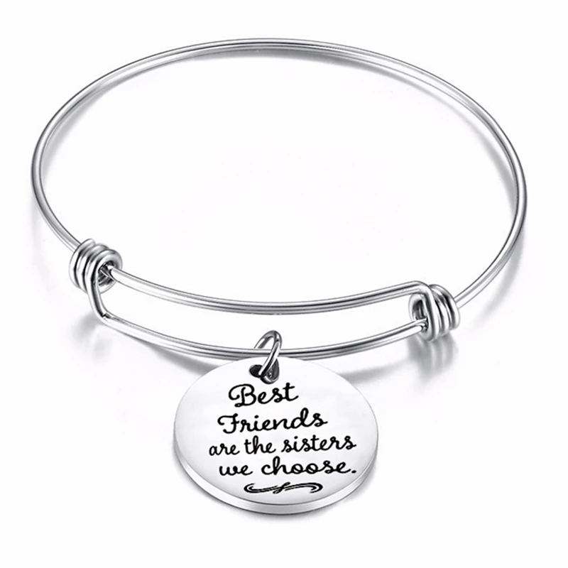 Регулируемый браслет из нержавеющей стали для женщин | Украшения и аксессуары