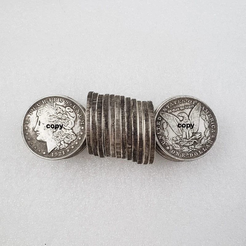 1880 USA Morgan One Dollar Replica Coin Gift Collection In God We Trust Souvenir Home Decor | Дом и сад