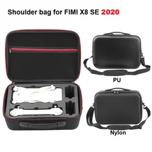 Shoulder Bag Carrying Case for FIMI X8 SE 2020 Drone Handbag Suitcase Drone Battery Controller Storage Box Waterproof Protector