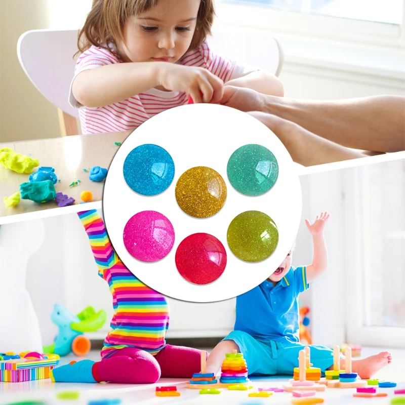 

2022 New 6CM Fidget Ball Pressure Reliever with Gel Stuffed for ADD Autism Hand Therapy