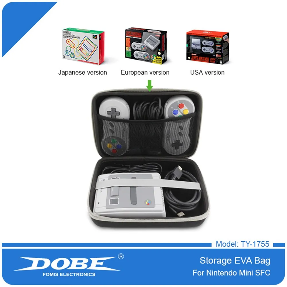 

MINI SFC Host Storage Bag Can Accommodate A Variety Of Game Consoles Package TY-1755, Perfect Protection Of The Game Console