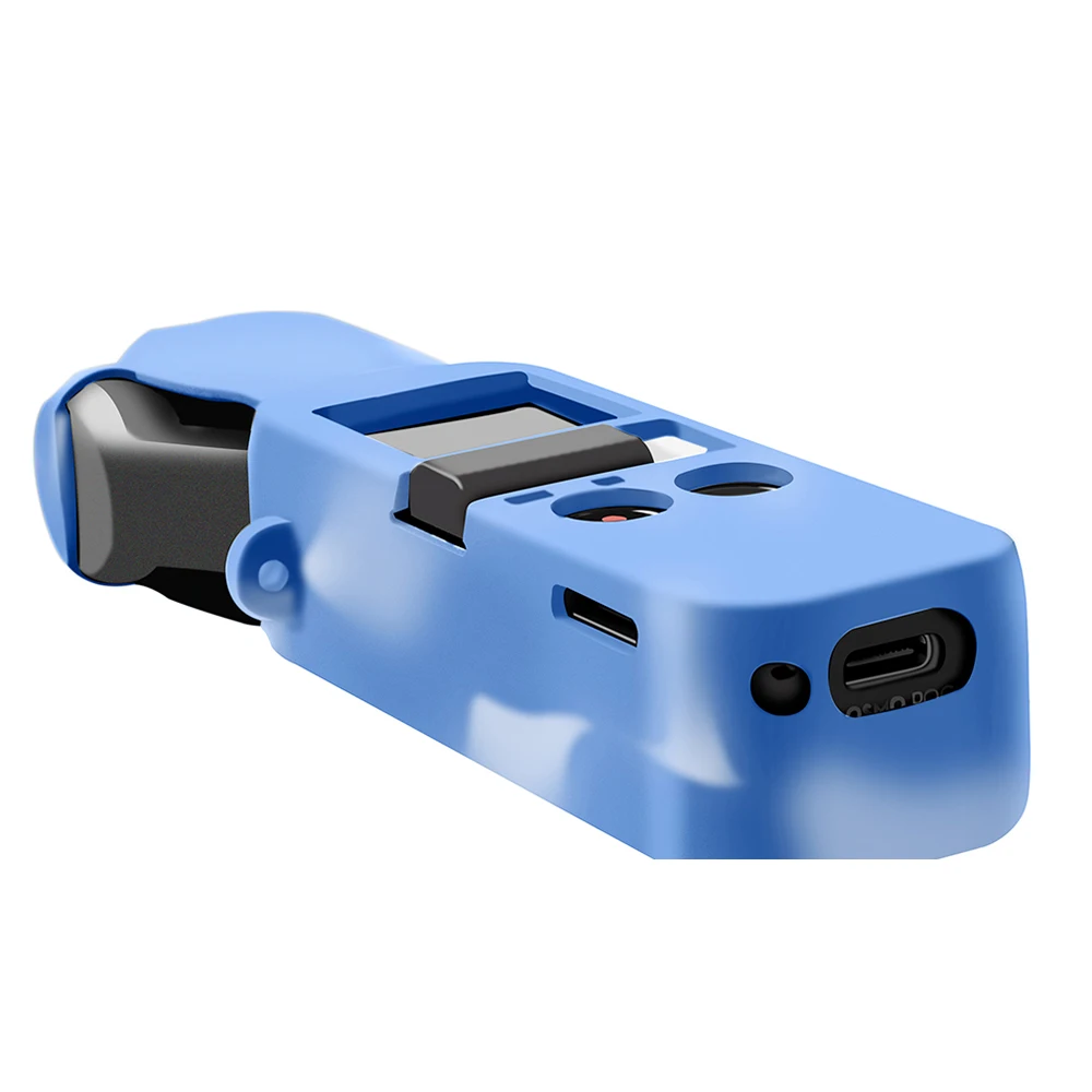 Силиконовый чехол с полным покрытием противоскользящий защитный для DJI OSMO