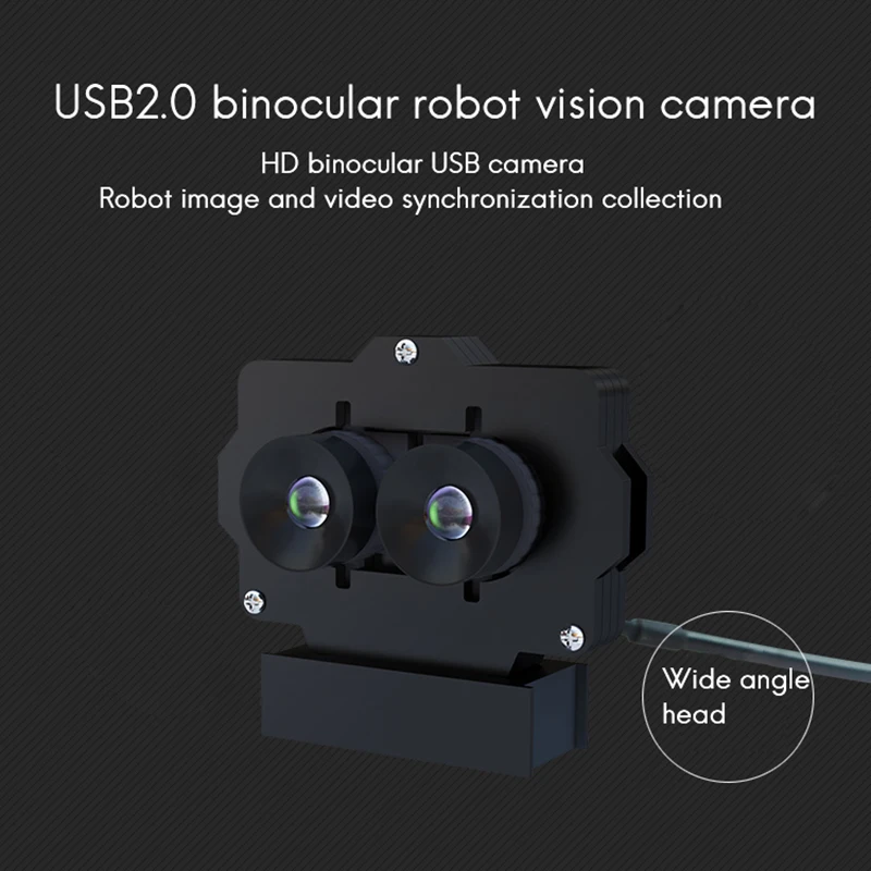 Бинокулярная камера второго поколения USB VR HD с синхронизацией видео и 3D