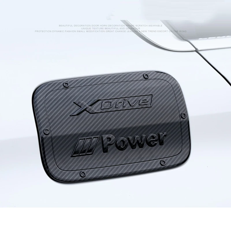 

Car Fuel Tank Cover Decoration Protection Sticker Body Kit Carbon Fiber Color Car Styling For BMW 3 Series G20 G28 Accessories