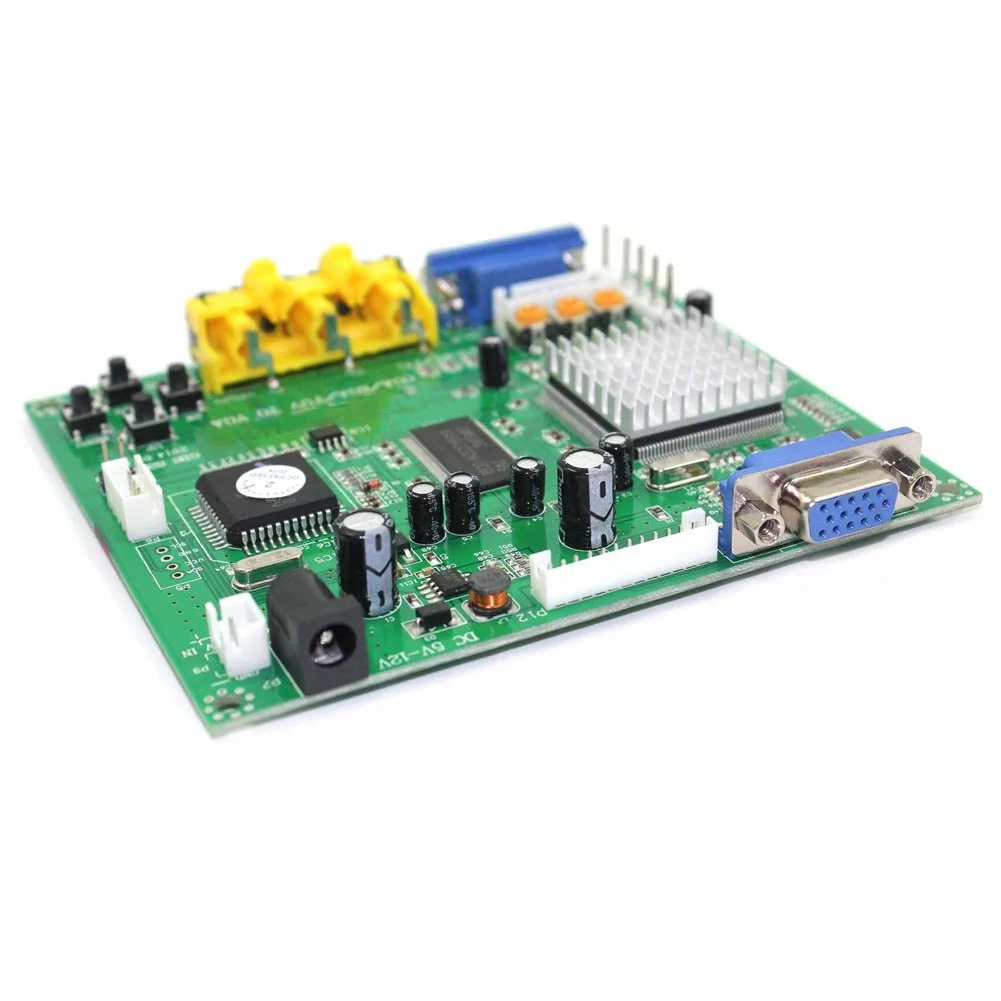 GBS8200 CGA/EGA/YUV/RGB к VGA аркадная игра HD видео конвертер доска KQS8|Кабели VGA| |